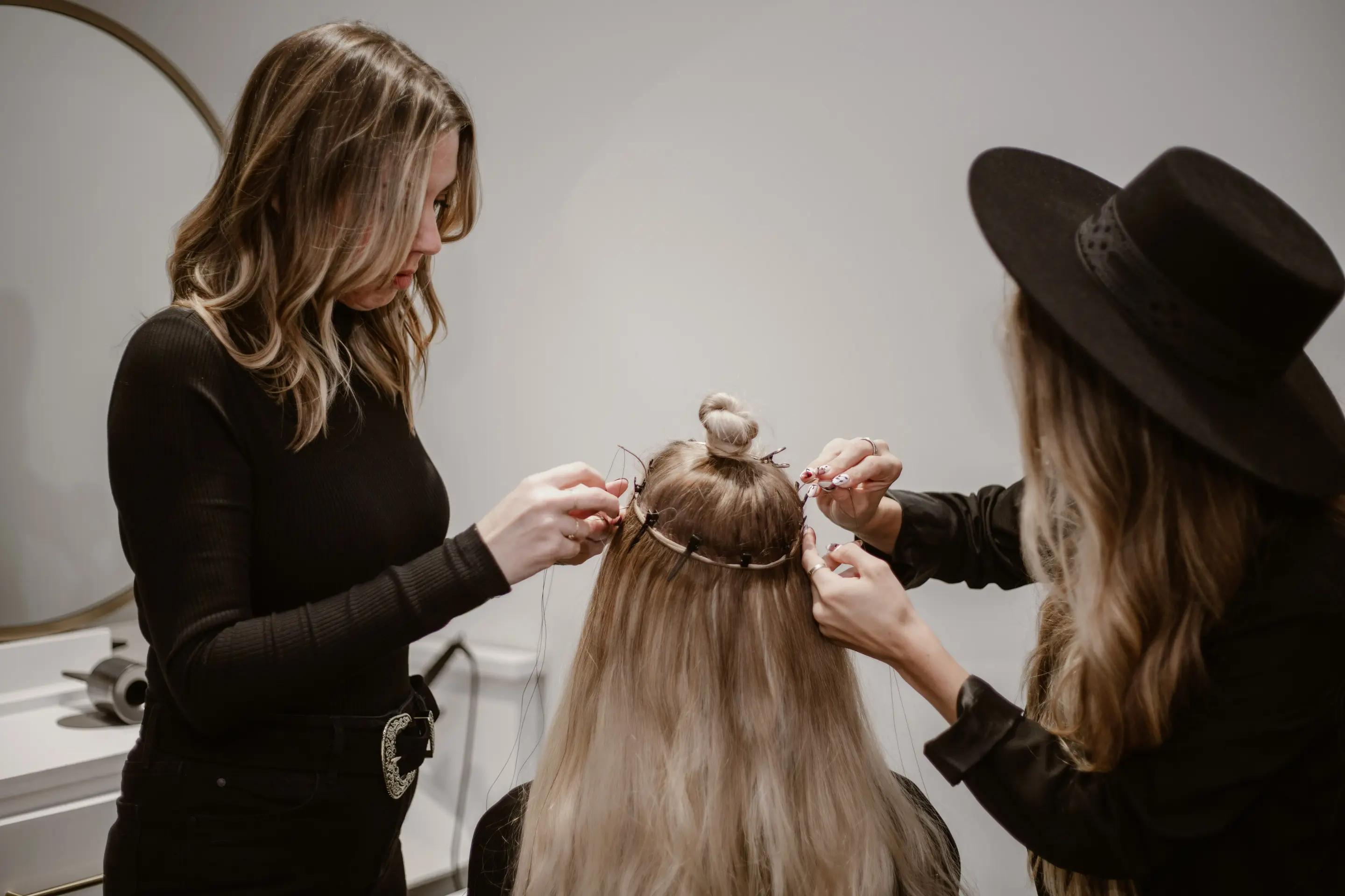 Extensions de cheveux 100% naturels